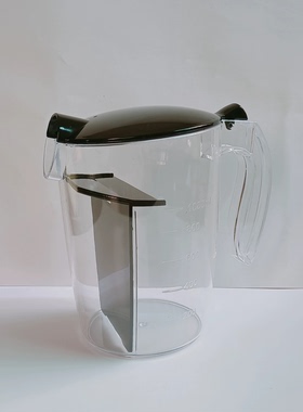 进口SK大口径榨汁机原汁机商用电动果汁机机配件接汁壶汁杯1000mL