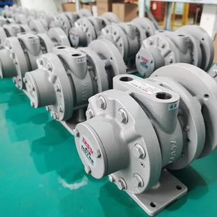 3.9千瓦DAV8叶片式 气动马达厂家配减速机2500至17转每分钟