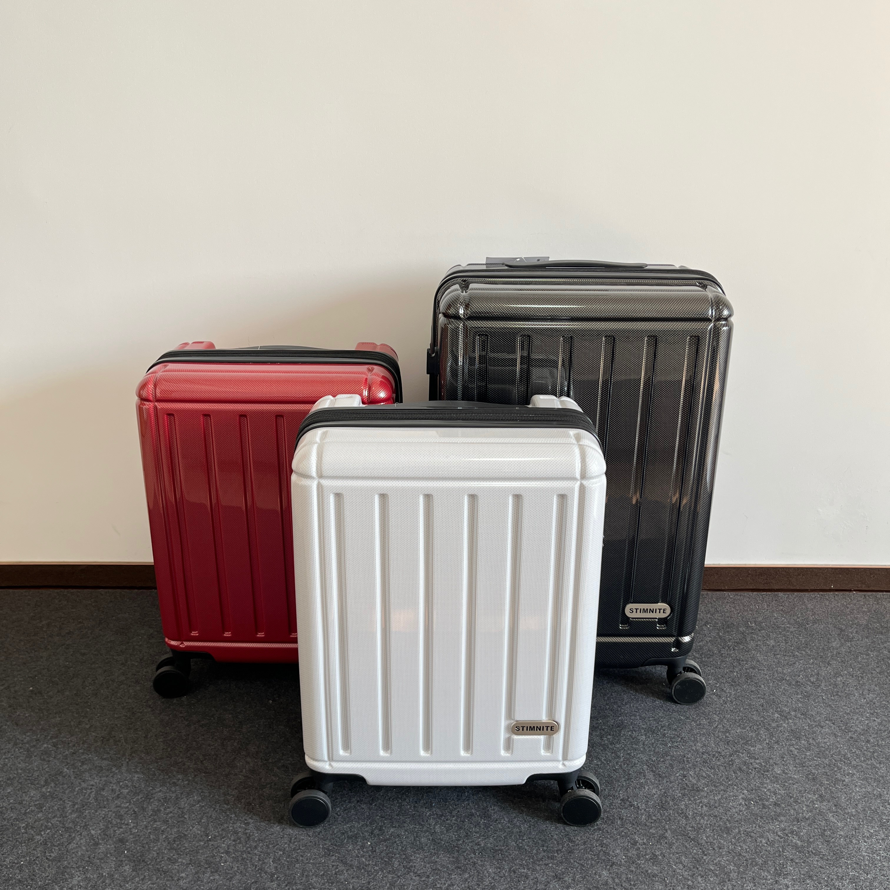 出口日本大容量超轻可扩容万向轮托运行李旅行拉杆20寸登机箱