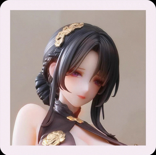 正版手办 BearPanda 真丝袜有凤来仪 女雕系列 手办雕像