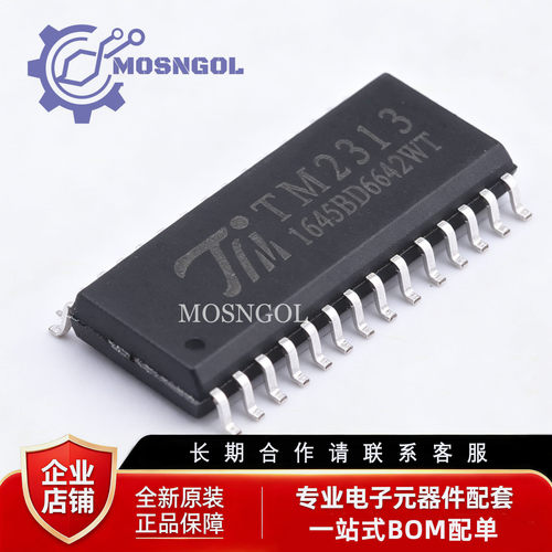 全新原装 TM2313 SOP-28 SSOP-28 数字控制音频处理电路芯片IC
