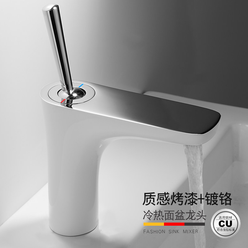 水龙头冷热卫生间洗脸盆全铜家用水龙头个性洗手盆白银北欧水龙头|ruв категории награду материалов, туалетные принадлежности, кран в ванной, умывальник - от Buy2taobao.com для оказания профессиональной услуги покупки агента Taobao