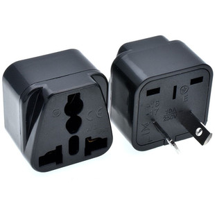 澳规转两斜插八字脚万用转换插头 中国澳大利亚纽西兰阿根廷插座