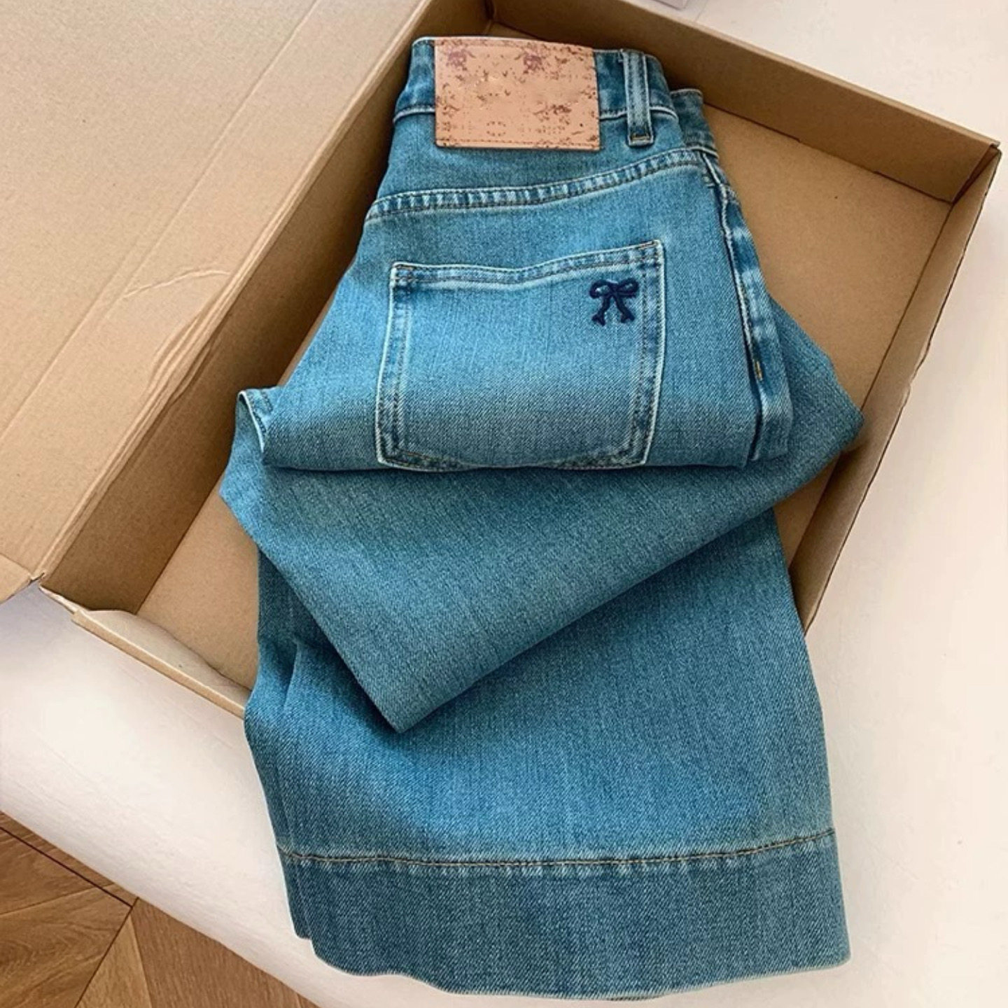 大碗plus定制大码女装微胖mm复古水洗直筒牛仔秋季宽松显瘦九分裤,女装/女士精品,大码裤装,淘宝优惠券,粉丝福利购,淘宝优惠卷