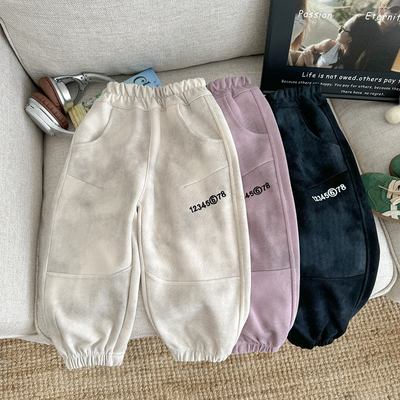 扎染工艺~脏脏休闲裤儿童运动裤KZ24636