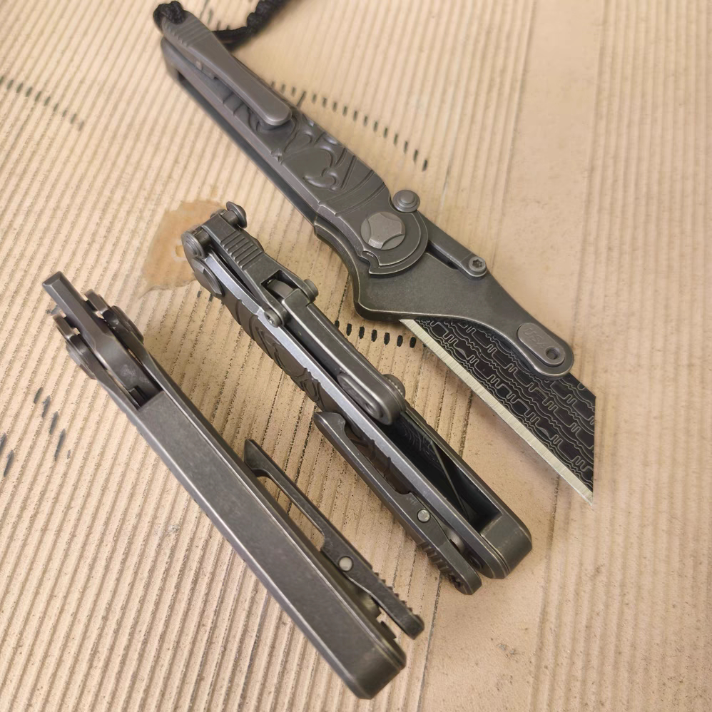 2.0鹰牌鹰爪 钛刀高端进口可换刀片裁纸美工割刀创新快开联轴锁定