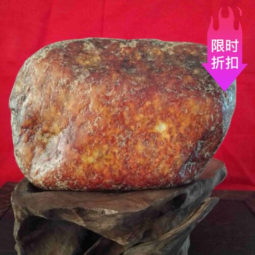 其他新款天然玉石岫岩白老玉河磨玉原石和田玉黄口料珠宝奇石包邮