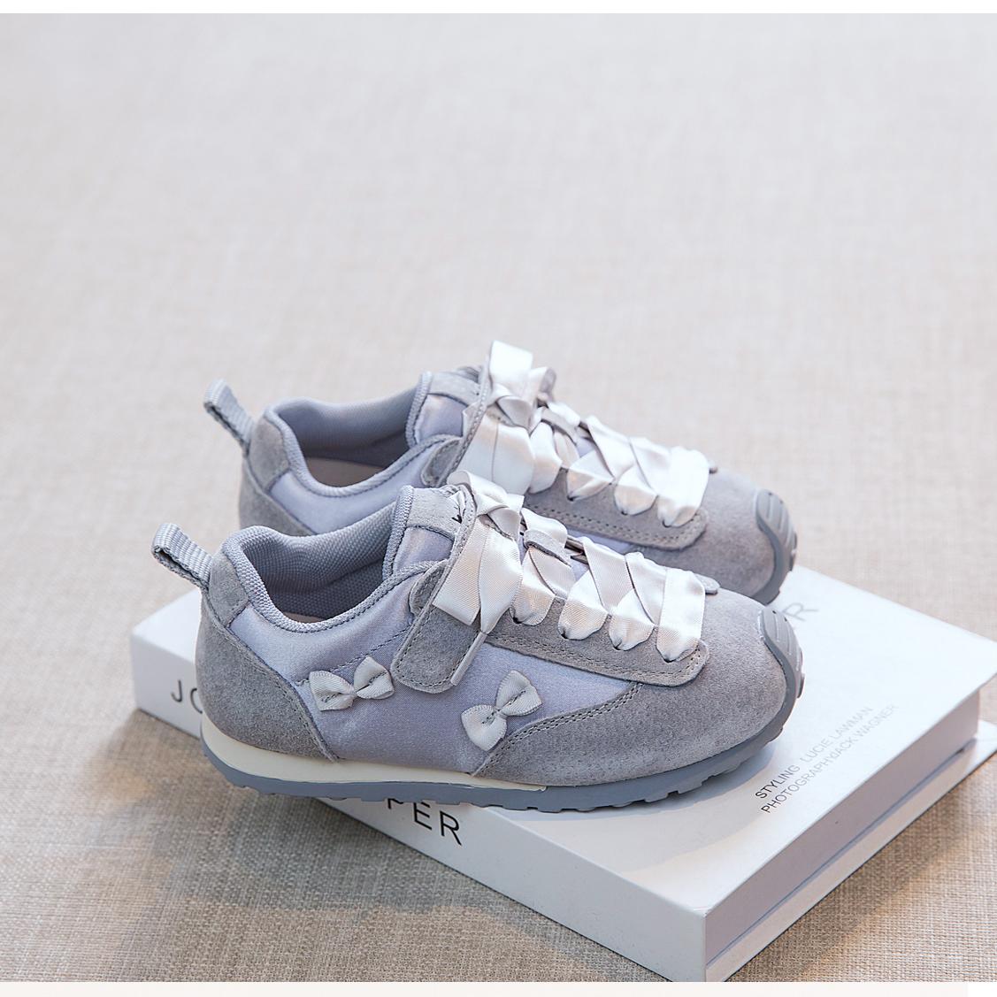 品牌真皮女童鞋子2025春秋