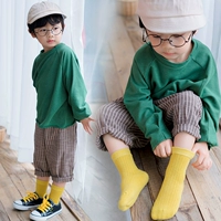 Vớ trẻ em cotton mùa xuân và mùa thu mỏng trong vớ vớ bé trai và bé gái mùa thu và mùa đông 3-5-7-9 tuổi 6 - Vớ tất bé trai 6 tuổi