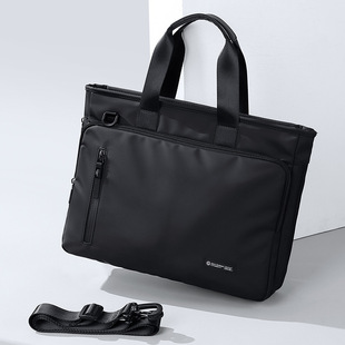 GOLF公文包男士 商务休闲通勤包大容量15寸电脑包斜挎包文件手提包