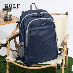 GOLF背包大容量可折叠双肩包新款防泼水旅游轻便携旅行男女书包
