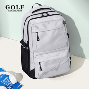 GOLF户外双肩包男士 背包初高中学生书包15.6英寸女休闲轻便大学生