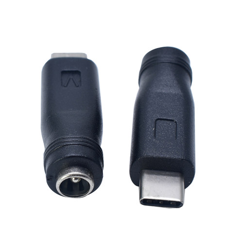 dc母头Type-C公电源转换头