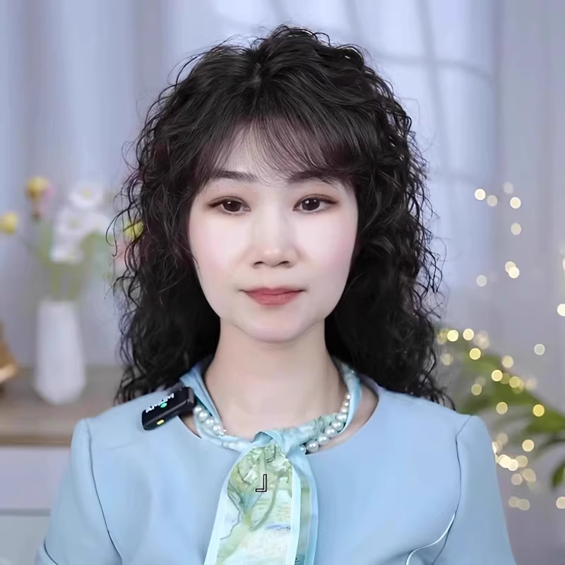 黛丽丝时尚假发片头顶遮白发