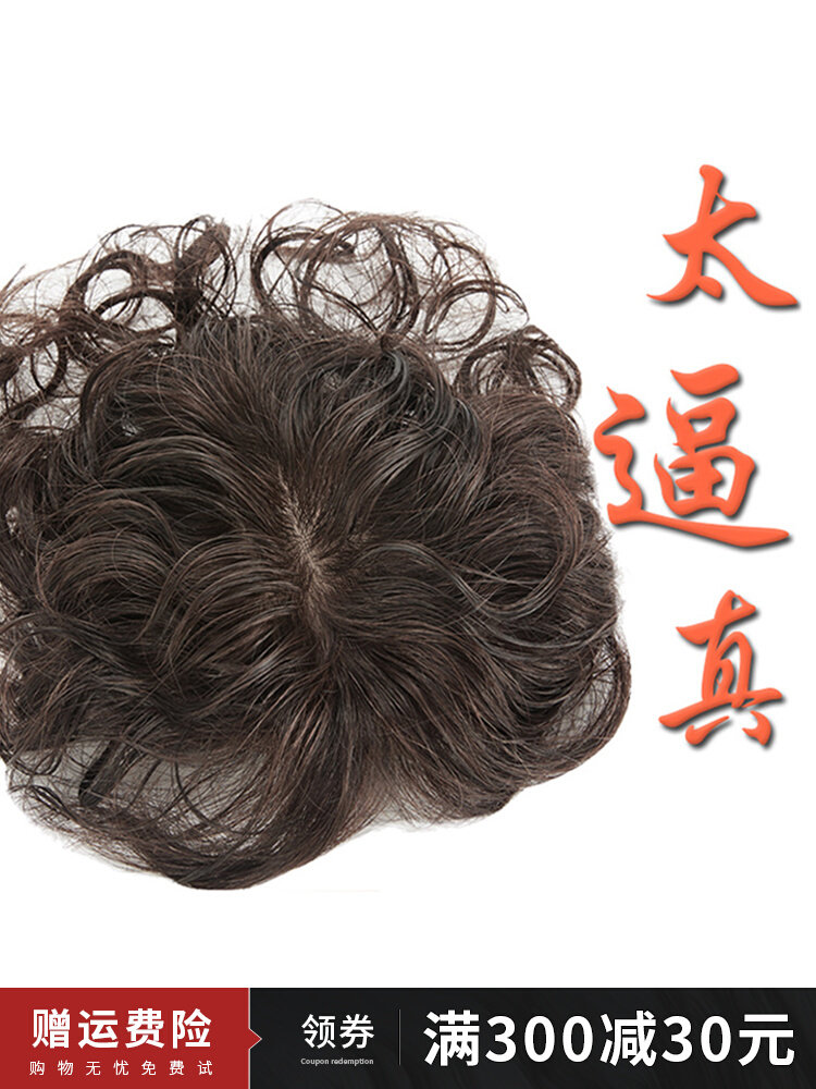 黛丽丝补发块增加发量遮白发