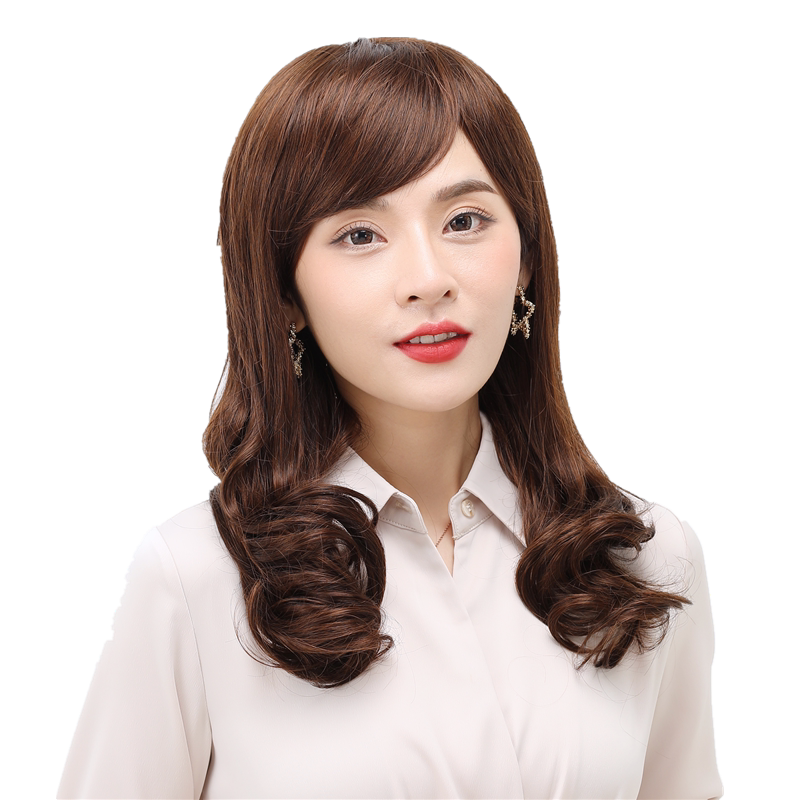 假发女长发全头套式发型逼真自然
