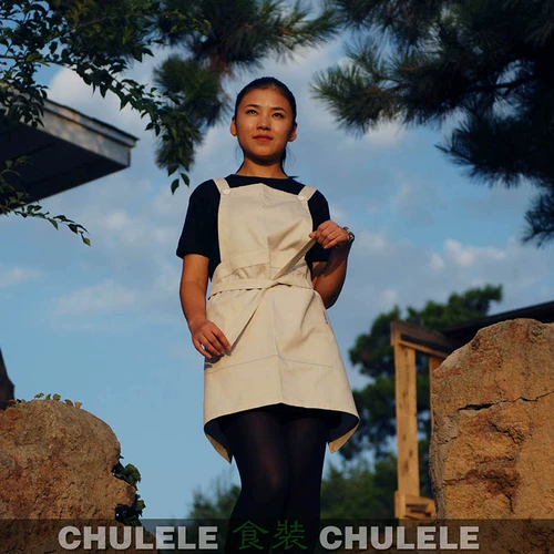 Подтяжки, модный фартук без рукавов, кофейный нагрудник подходит для мужчин и женщин, делается под заказ, с печатью вашего логотипа