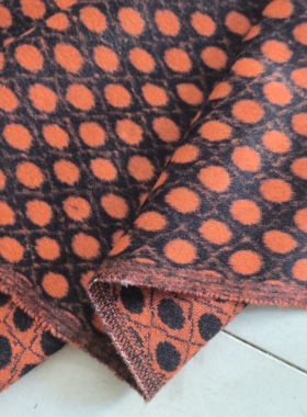 鞋面布秋冬手工鞋布料毛呢面料加厚衣服服装裤子手工DIY呢子布料5