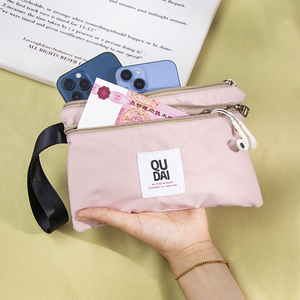 钱包长款防水男女通用装手机钥匙零钱卡包2026新款手拿包手机布袋