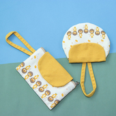 布艺手拿包韩版 少女心零钱包长款 ins森系手机包2026新款 硬币小包