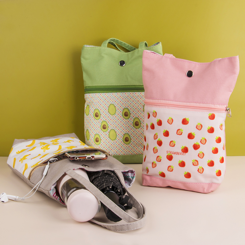 帆布少女风韩版百搭单肩手提包