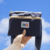 手机包迷你小包包防水轻便小巧横款 拉链简约百搭装 零钱手机布袋包