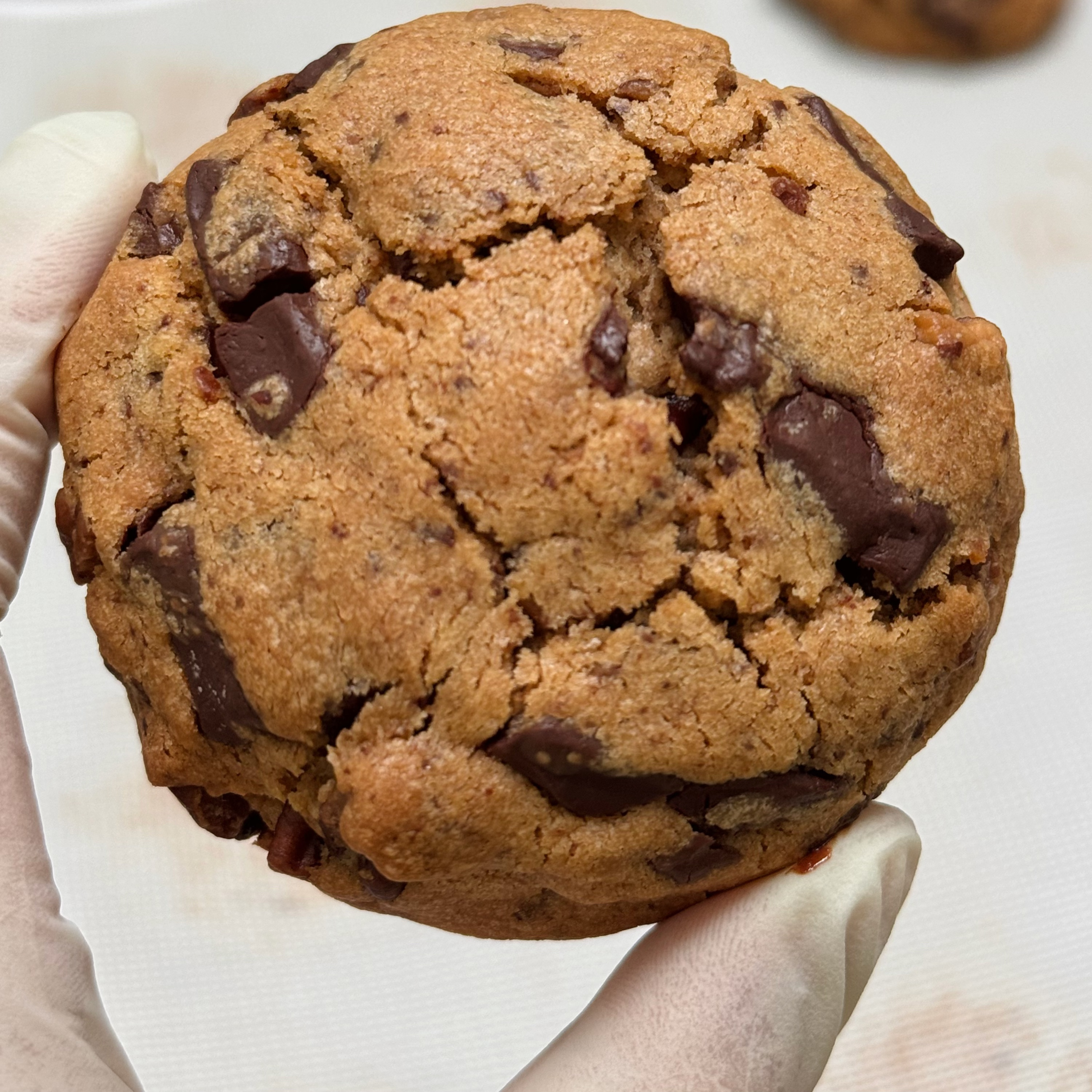 纽约大曲奇 碧根果仁黑巧网红零食美国爆款儿童料超足纯手工制作