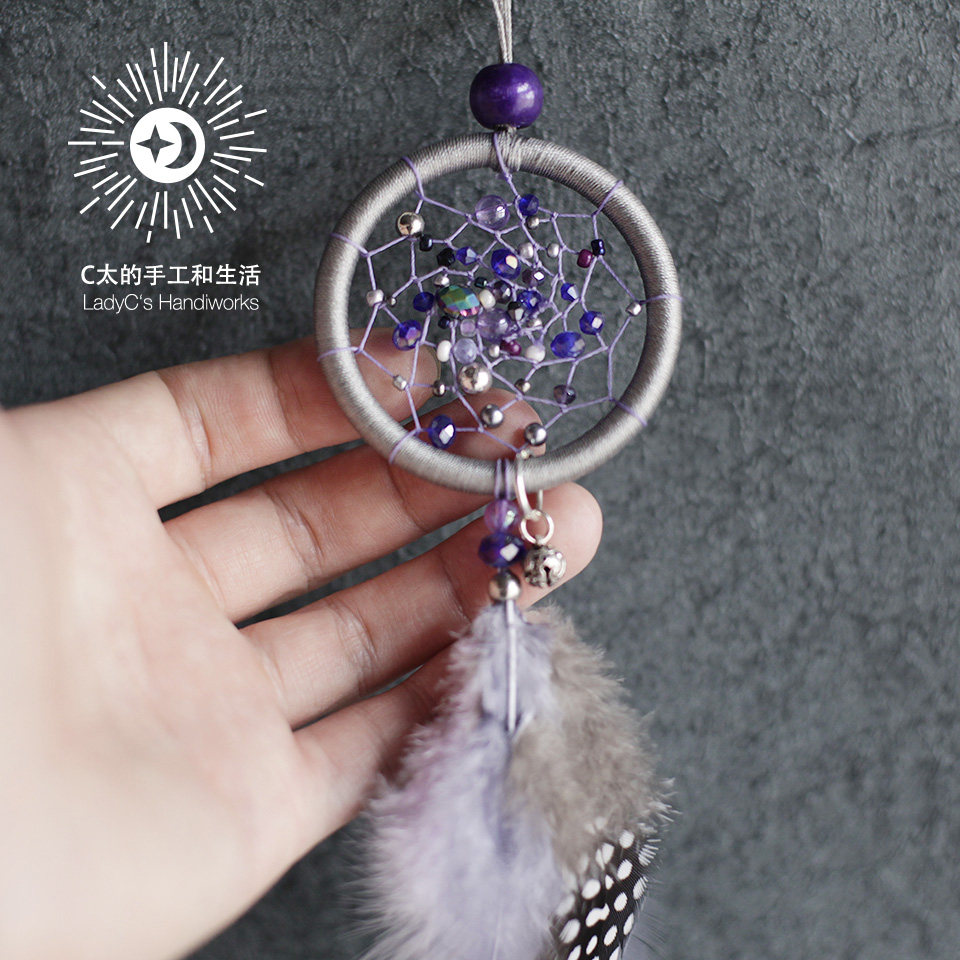 starlight / Original All hand grey Dream catcher Home Furnishing Pendants vehicle Pendant gift Gift box Souvenirin the Festive supplies/Gift , Other Festival Gifts  category - from Buy2taobao.com to provide professional Taobao agent buy service