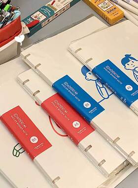 新品日本Kokuyo国誉四孔活页本Noritake联名第三弹笔记本子A5可拆卸外壳B5文具记事简约软面抄替芯可换学生用