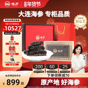 晓芹 干海参礼盒 大连海刺参 100g 辽刺参顺丰包邮