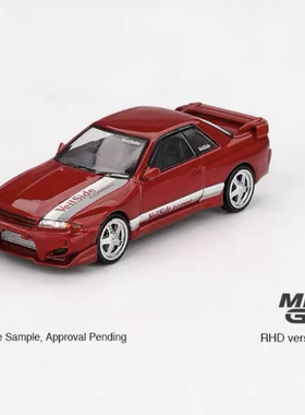 MINIGT 1:64日产GTR R32 VeilSide Combat ＃987红色汽车模型