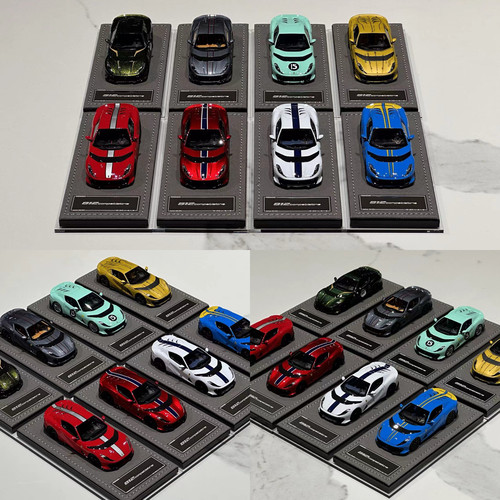 即将出货 HH Model 1:64 超跑812 Competizione 合金汽车模型