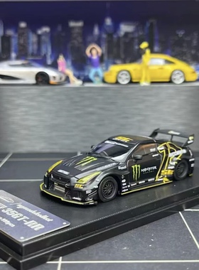 【李先生】MC 1:64 日产尼桑GTR R35 宽体LB 合金汽车模型