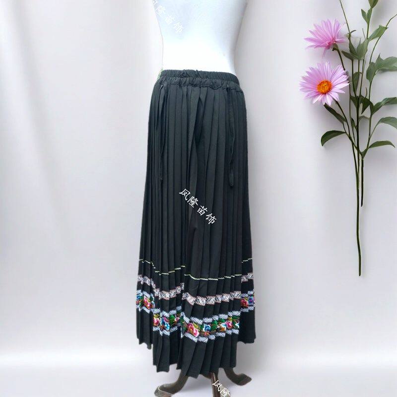 湘西苗族服装女日常2024