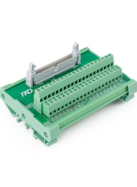 AS300PLC转换端子台40芯转换板D11