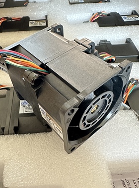 全新6cm暴力风扇AVC5.24A12v涡轮散热风扇6076改装汽车12v增压器