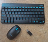 M212无线鼠标 原装 罗技K240无线键盘 MK240无线键鼠标接收器