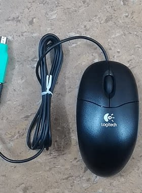 罗技原装M-BZ96C 有线USB鼠标 PS2圆口/USB鼠标 两用