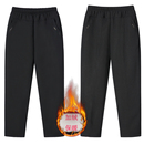 中老年女装 子加绒加厚女士妈妈休闲裤 长裤 打底裤 子 冬季 保暖棉裤 裤