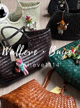 现货 达妹同款 正品Dragon Diffusion 8893 8822托特包菜篮编织包