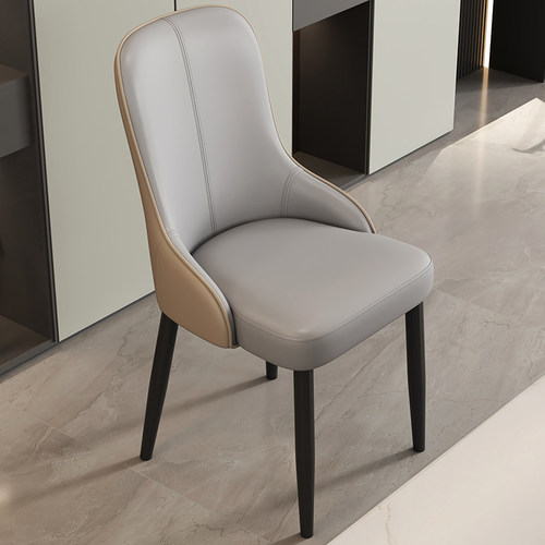 餐椅家用轻奢餐桌椅2025新款高级感极简岛台意式餐厅酒店靠背椅子