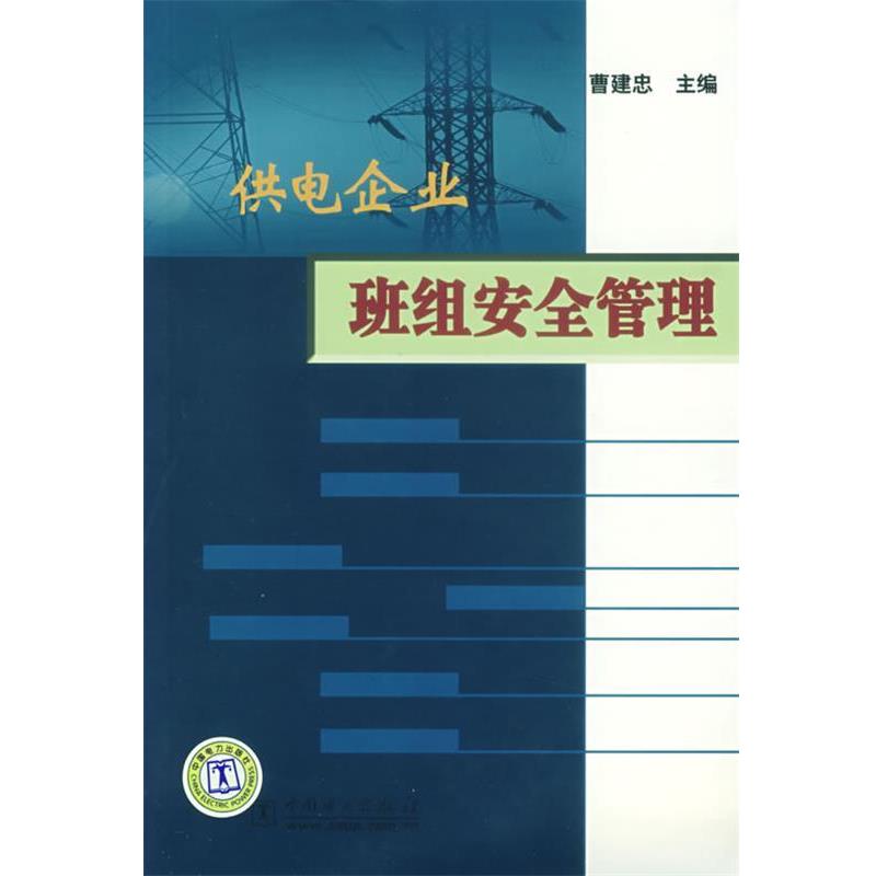 【正版包邮】 供电企业班组安全管理 曹建忠　主编 中国电力出版社