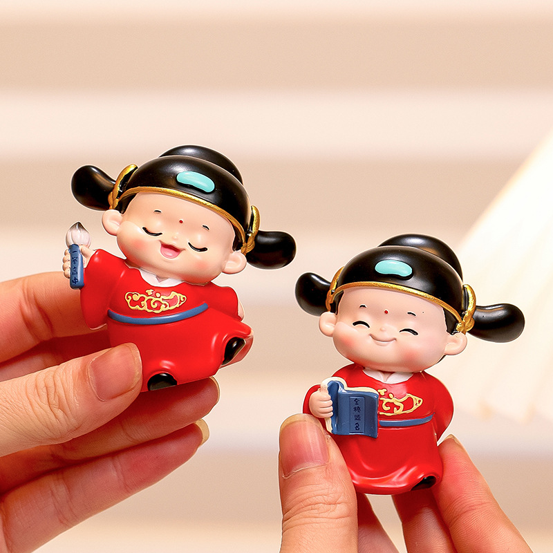 小状元逢考必过考桌装饰品小摆件