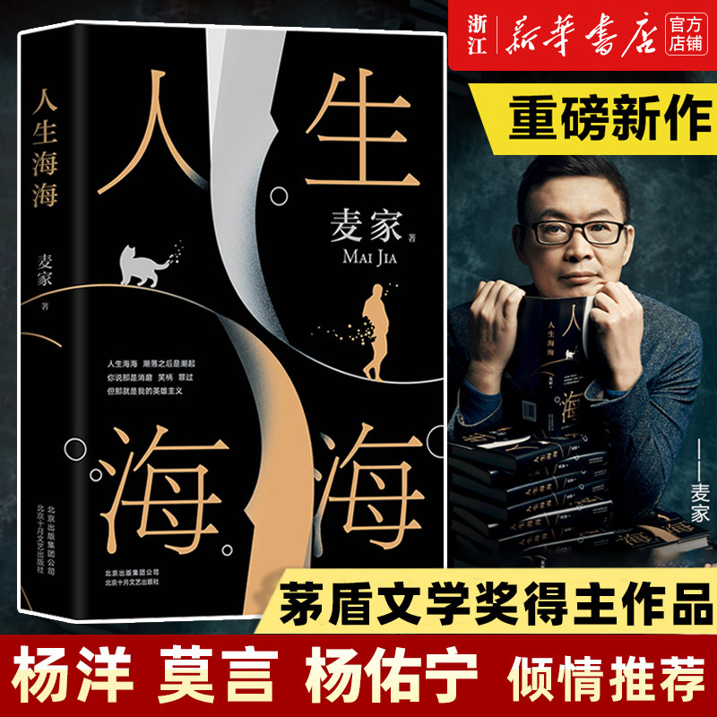 现货速发 人生海海麦家茅盾文学奖得主风声解密暗算豆瓣年度中国小说