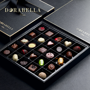 比利时进口巧克力送女朋友男孩儿童生日零食情人节礼盒新马年礼物