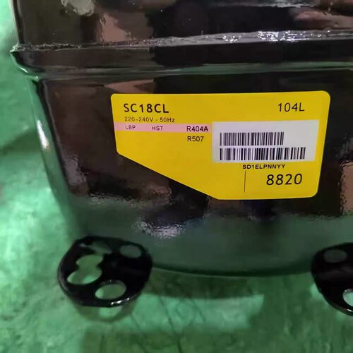 大冰柜低温压缩机R134A404AR22 SC12 15D 10CL 18 21CL 12 15 21G