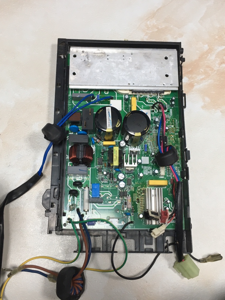 美的空调板拆机测好原装