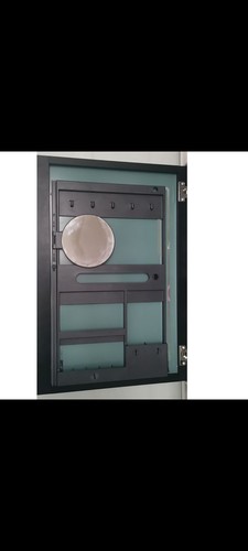 镜柜门后镜门背板美妆化妆品收纳架浴室卫生间塑料收纳整理储物架