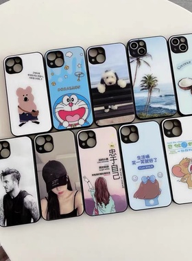 适用于OPPO RENO15 13 14PRO A5活力A58X A97 FINDX9 Realme11 V30 V60 K11X卡通高清彩绘防摔玻璃手机壳批发