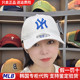韩国正品 NewEra纽亦华帽子新款 MLB棒球帽弯檐男女软顶大标鸭舌帽